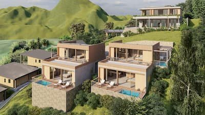 Diseño contemporáneo, materiales nobles y amplitud, confort frente al Caribe, Talipot Ecolodge