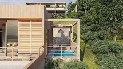 Piscina privada caribeña, espacio de desconexión total, agua y brisa marina, Talipot Ecolodge